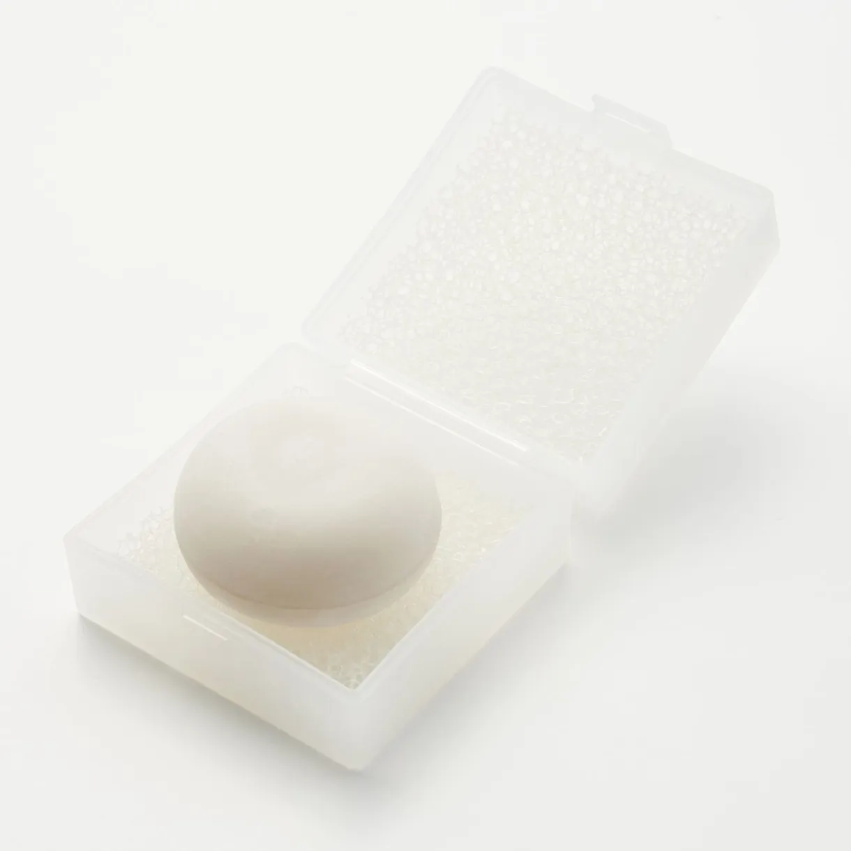 Éponges de rechange pour porte‐savon en éponge portable avec couvercle ‐ Lot de 2