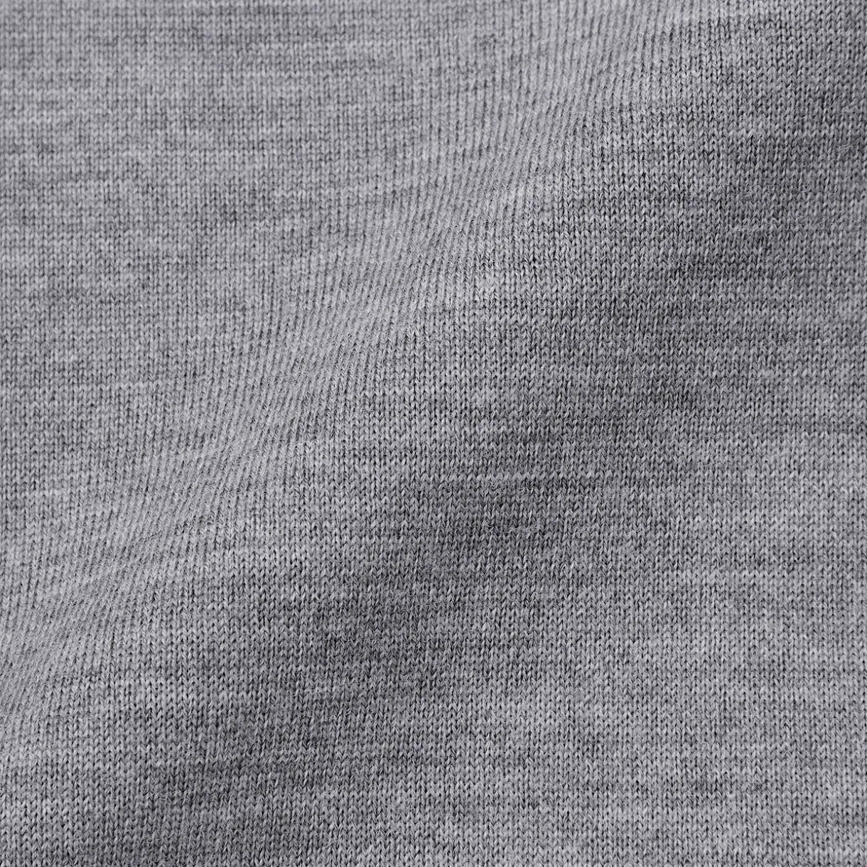 Pull à col rond en laine tricot fin pour homme