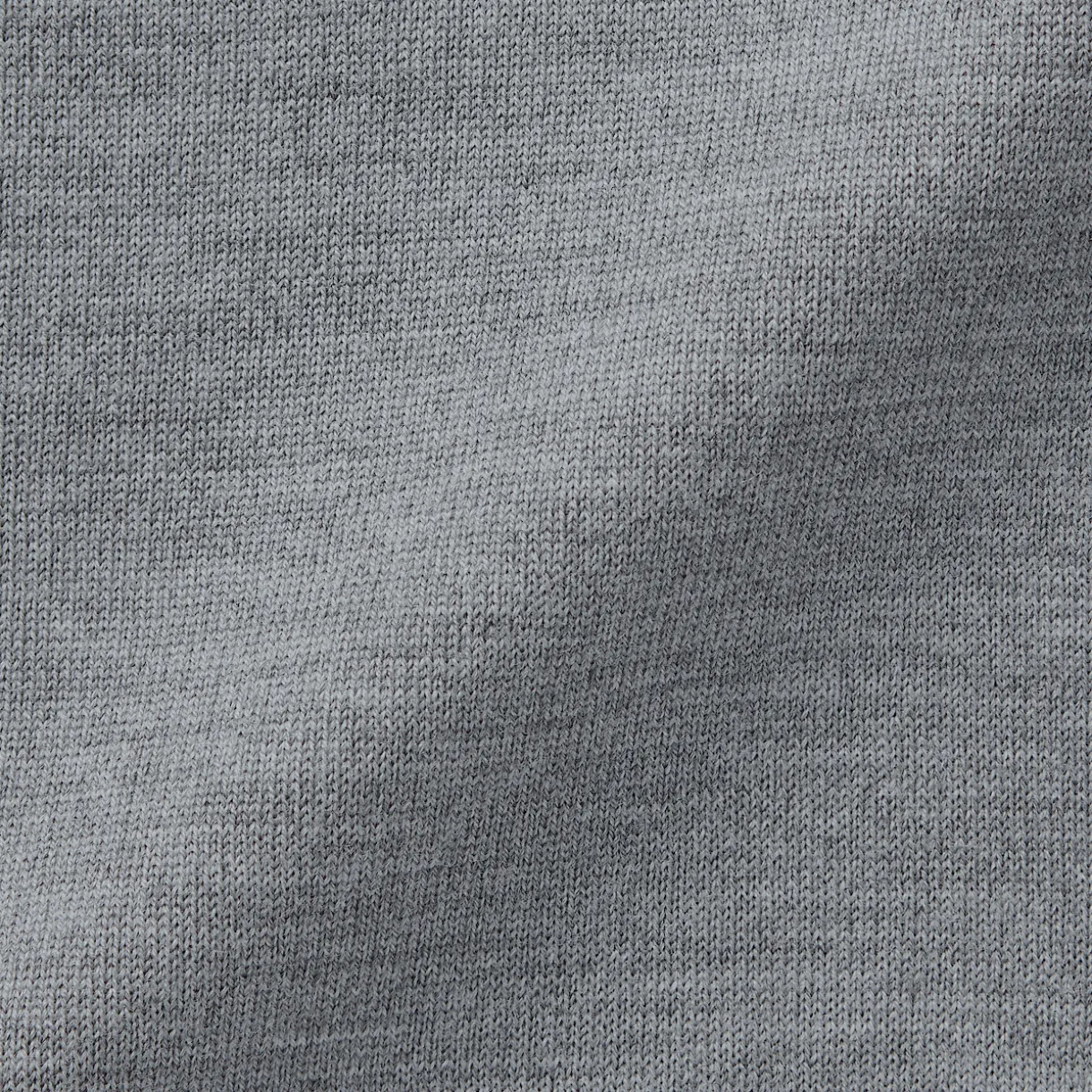 Pull à col rond en laine tricot fin pour homme