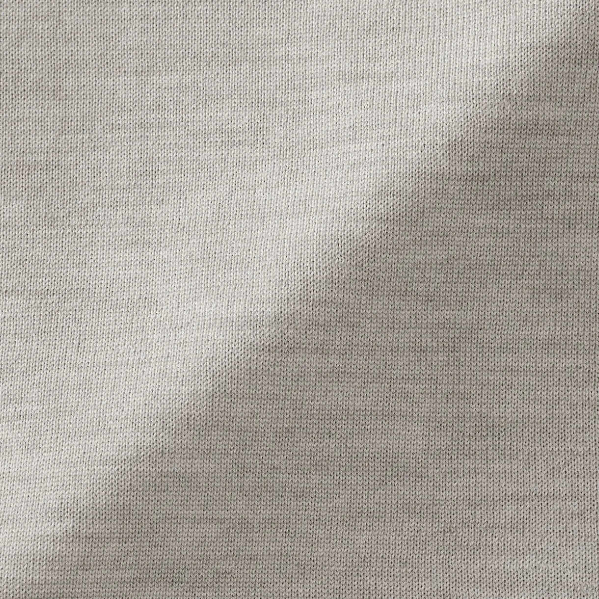 Pull col montant en laine à fine maille femme