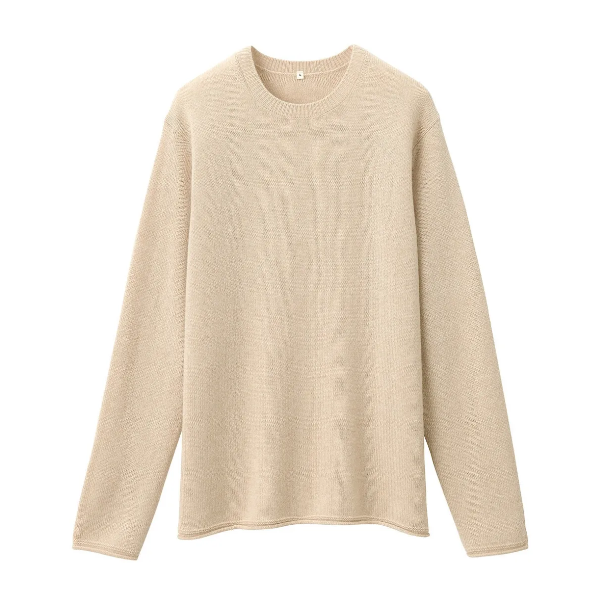 Pull col rond en cachemire pour homme