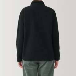 Pull en polaire de polyester recyclable femme