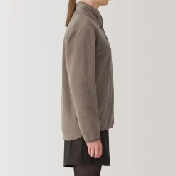 Pull en polaire de polyester recyclable femme