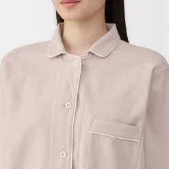 Pyjama en flanelle sans couture latérale pour femme