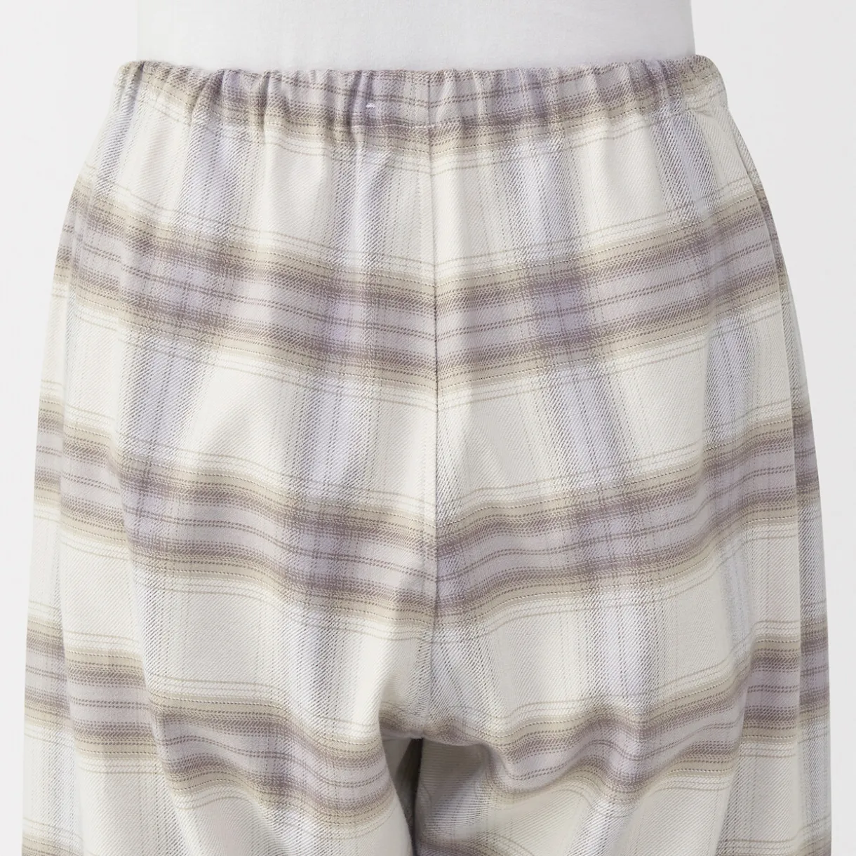 Pyjama en flanelle sans couture latérale pour femme