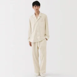 Pyjama unisexe en khadi tissé à la main