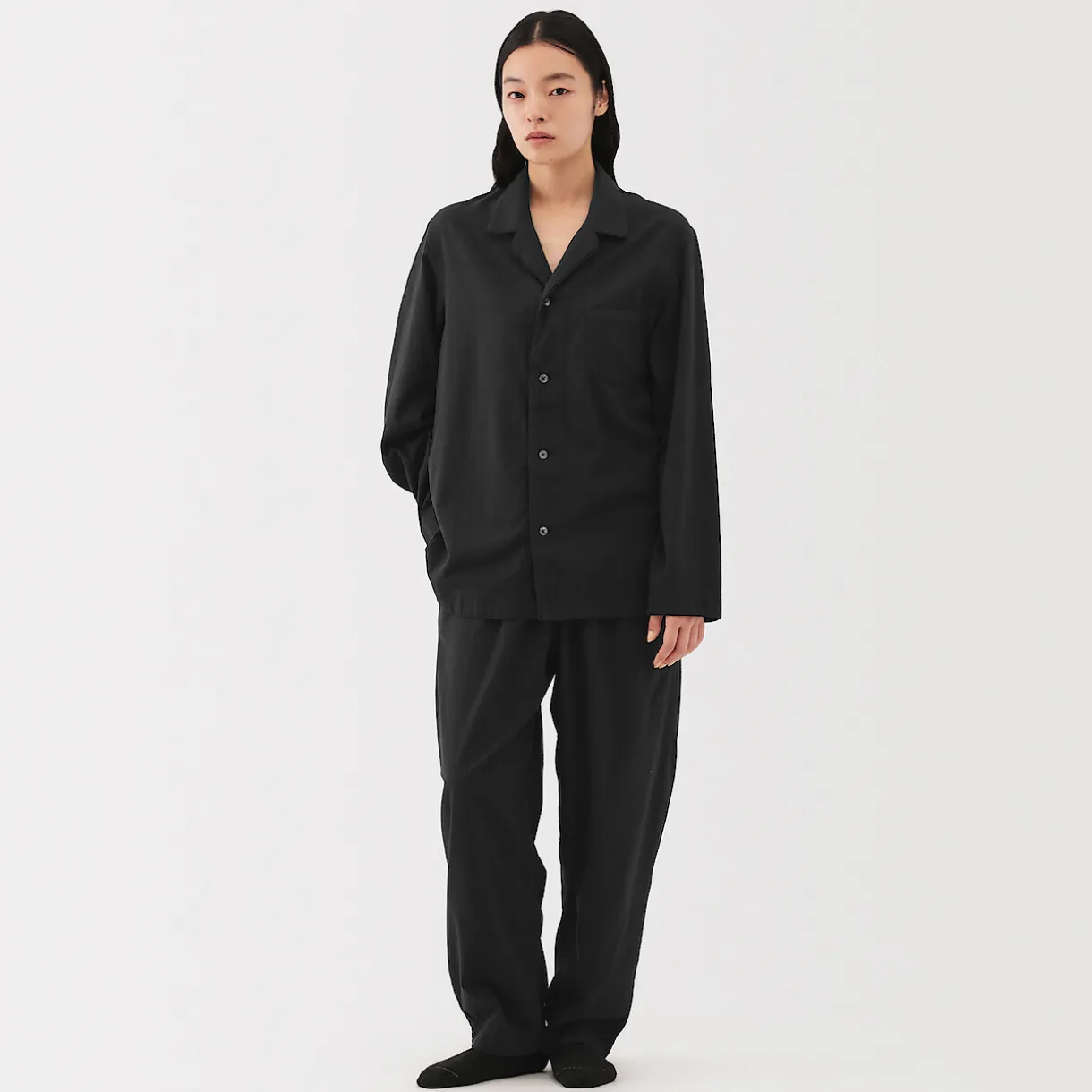 Pyjama unisexe en khadi tissé à la main