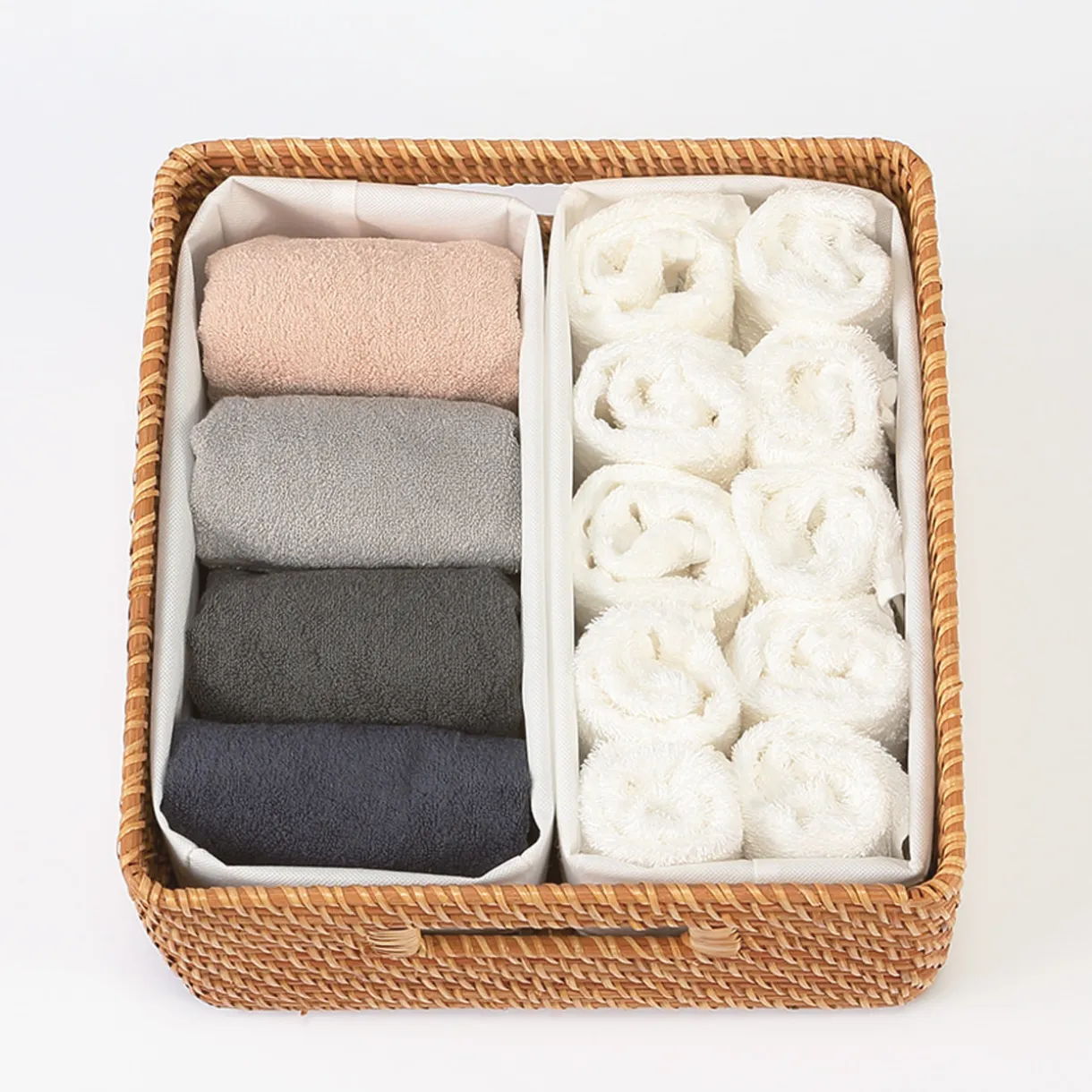 Rangement individuel à hauteur ajustable L15X P32.5X H21cm