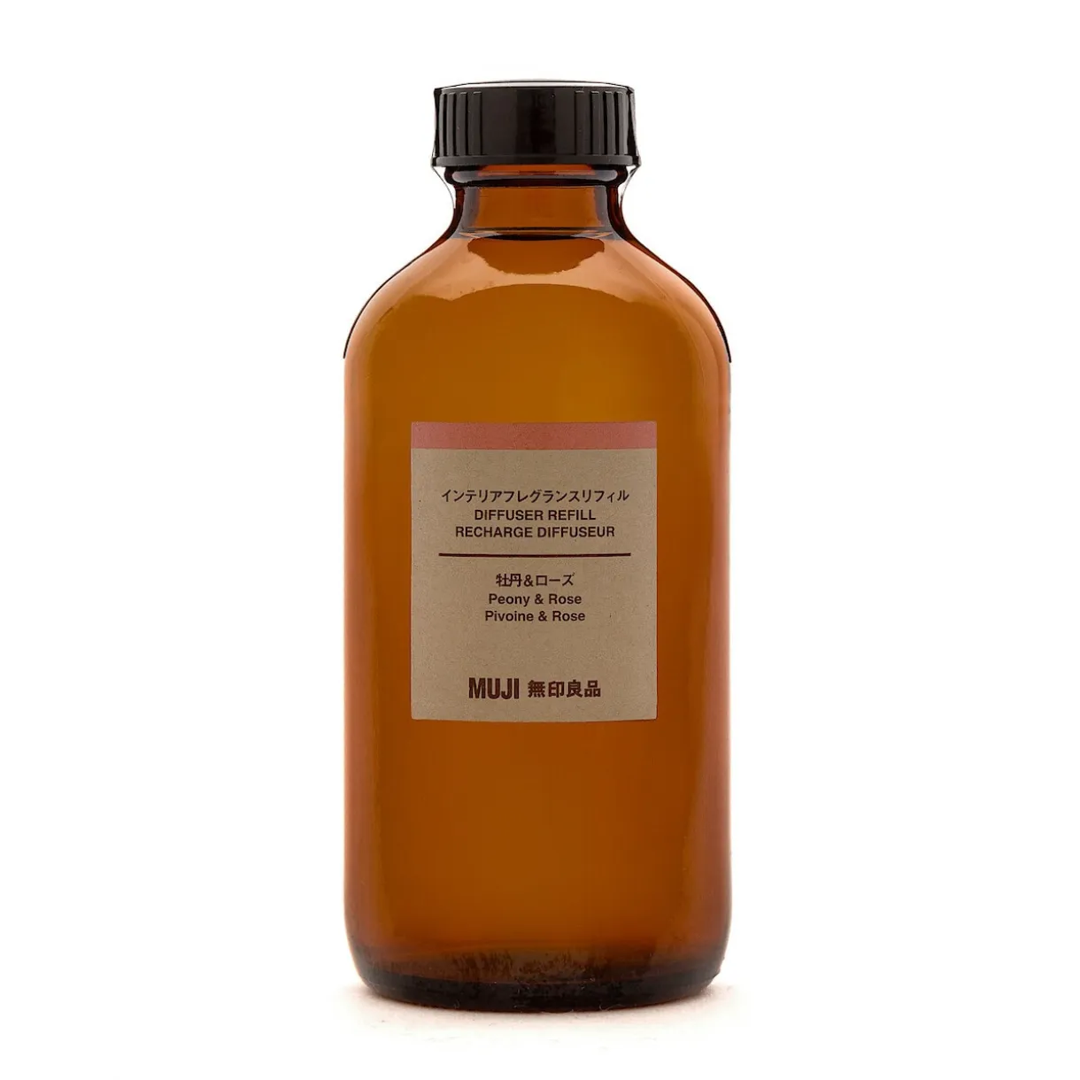 Recharge pour diffuseur de parfum à tiges ‐ Pivoine et rose 250 ml
