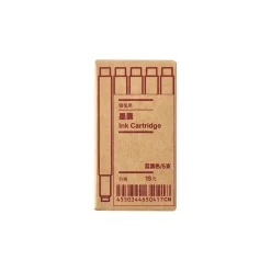 Recharge pour stylo‐plume ‐ encre bleu‐noir, lot de 5
