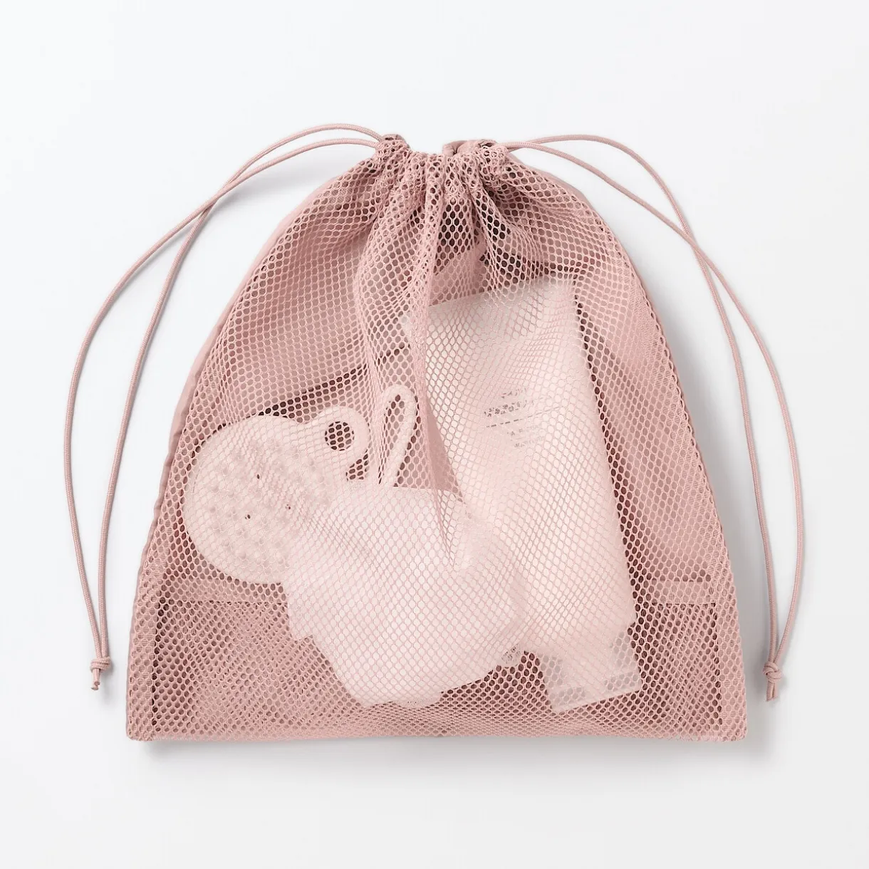 Sac à cordon en maille - Modèle moyen