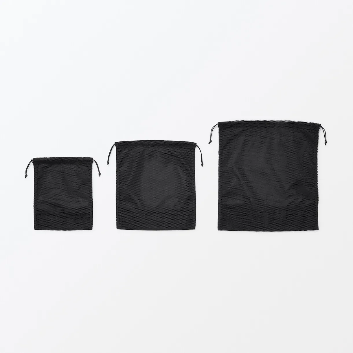 Sac à cordon en maille - Modèle moyen