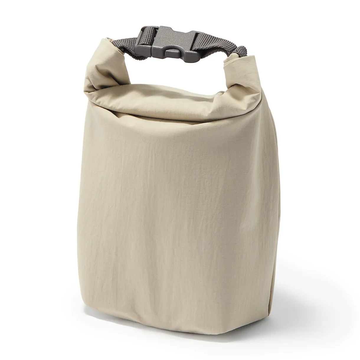 Sac à déjeuner isotherme à fermeture à enroulement - Petit - Beige