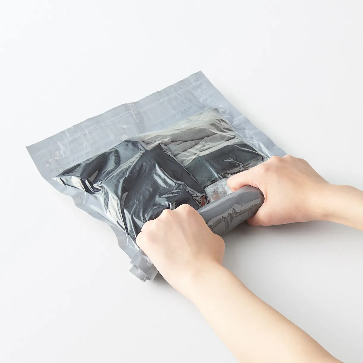 Sac de compression en PE pour vêtements ‐ petitformat, lot de 2
