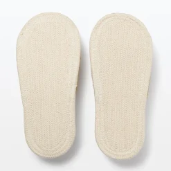 Sandales en mélange de coton