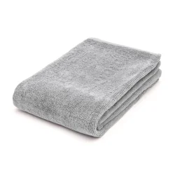Serviette de bain en velours de coton bio éponge