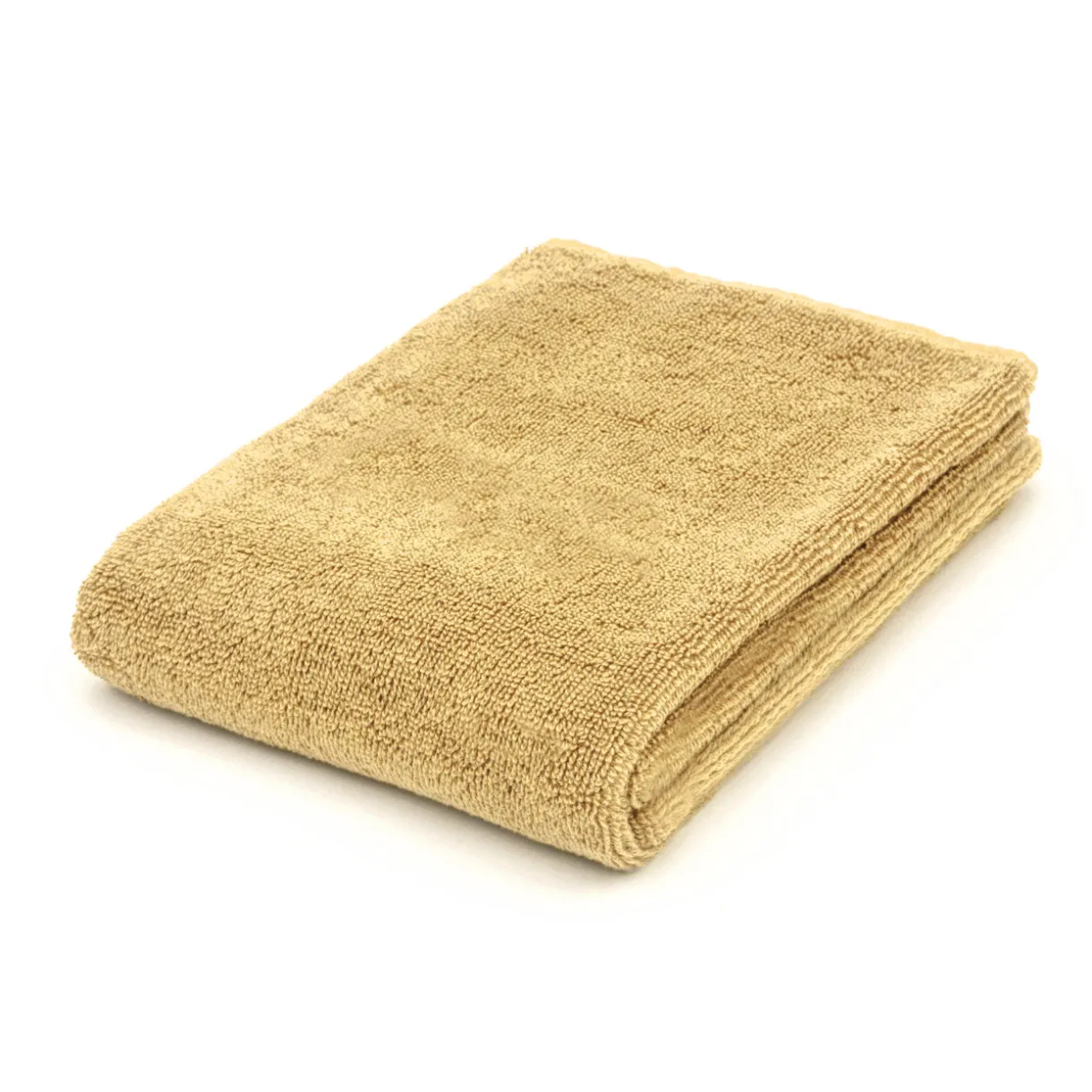 Serviette de bain en velours de coton bio éponge