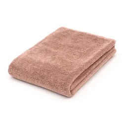 Serviette de bain en velours de coton bio éponge