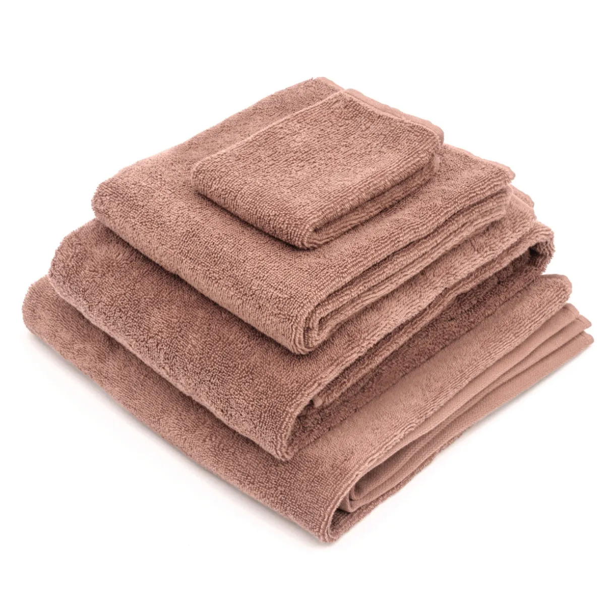 Serviette de bain en velours de coton bio éponge