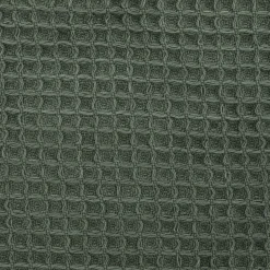 Serviette gaufrée pour le visage en velours de coton bio
