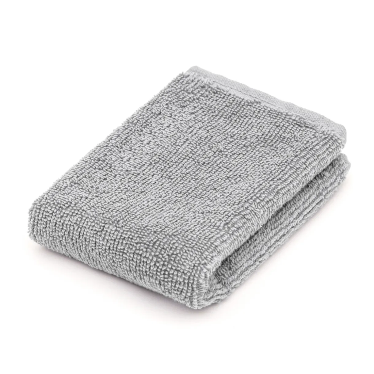 Serviette pour le visage en velours de coton bio éponge