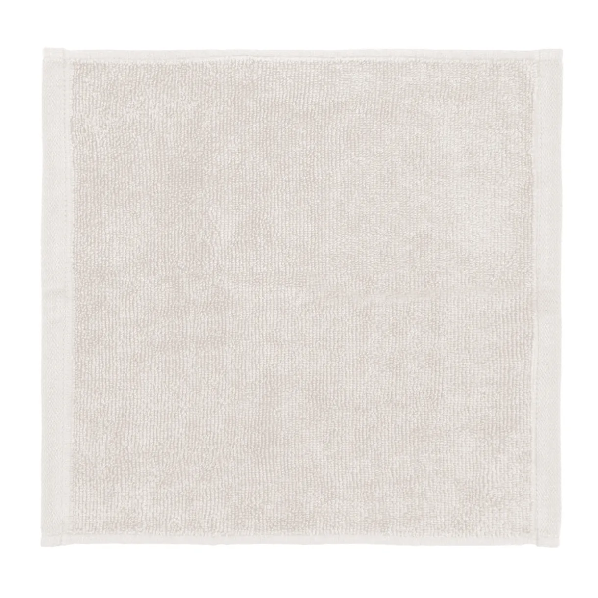Serviette pour le visage en velours de coton bio éponge