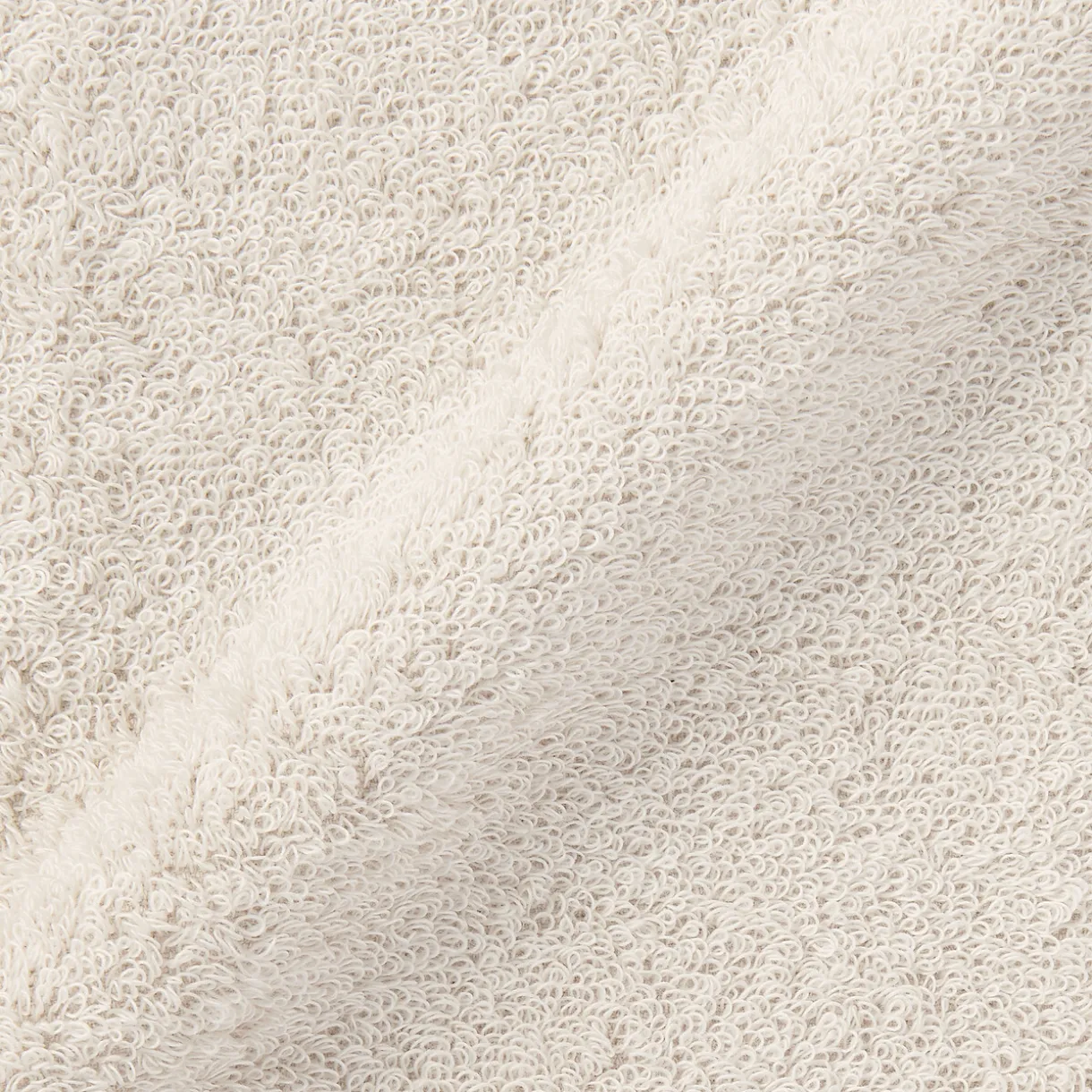 Serviette pour le visage en coton et lin