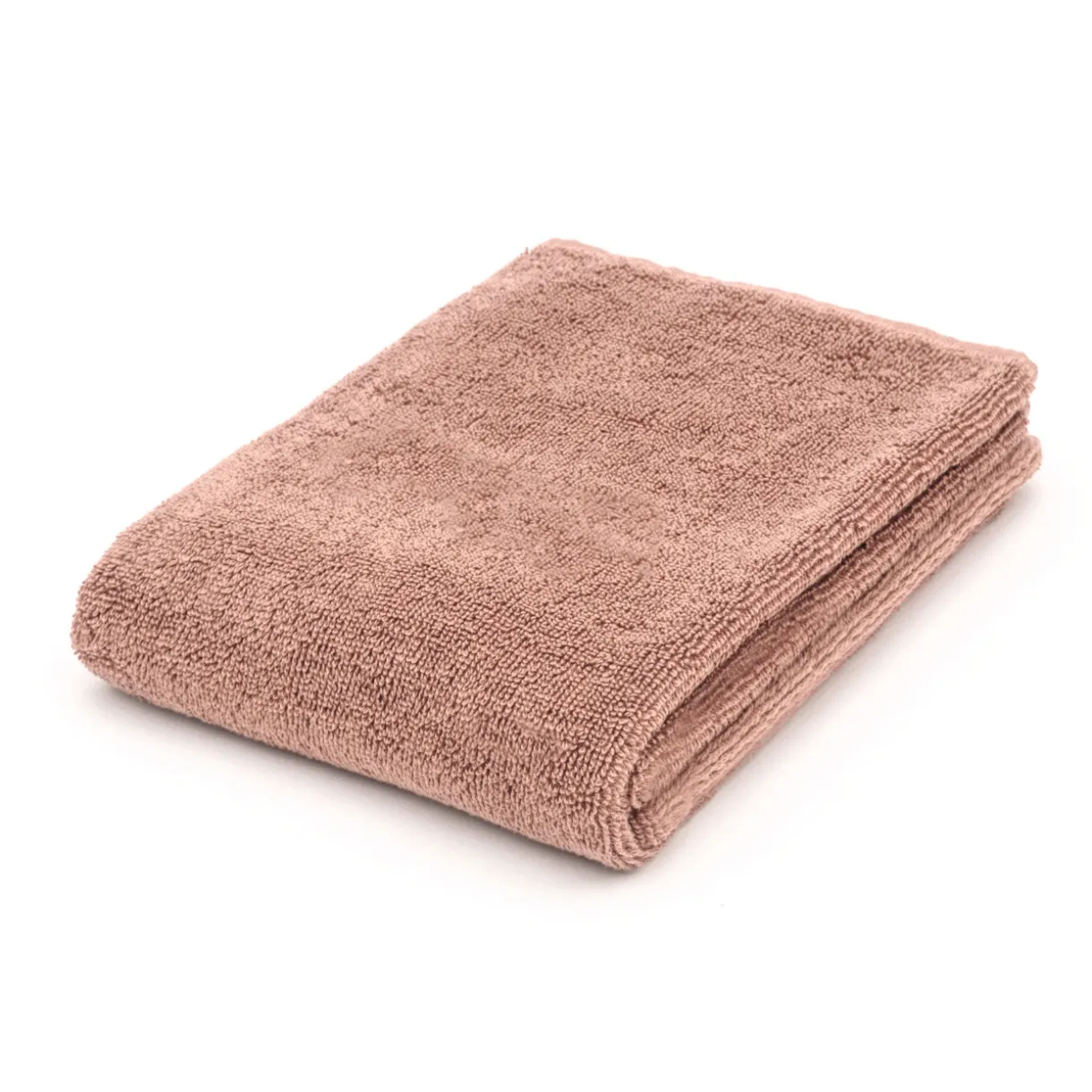 Serviette pour le visage en velours de coton bio éponge