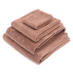 Serviette pour le visage en velours de coton bio éponge