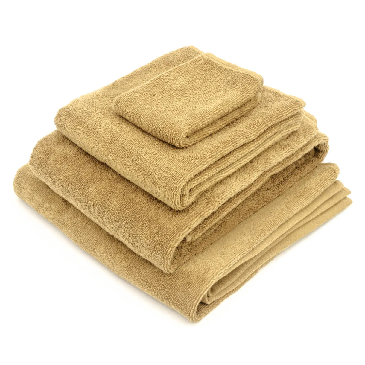Serviette pour le visage en velours de coton bio éponge
