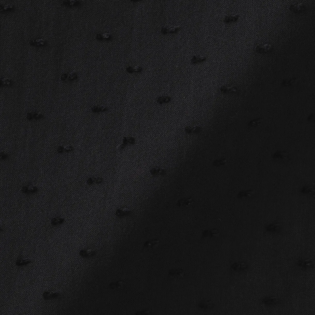 Short ballon en double gaze à pois dobby pour femme