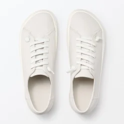 Sneakers basses en cuir pour homme