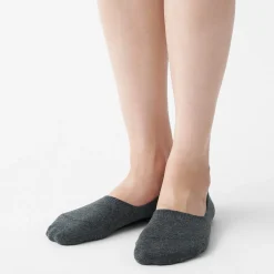 Socquettes fines en mélange de coton invisibles femme