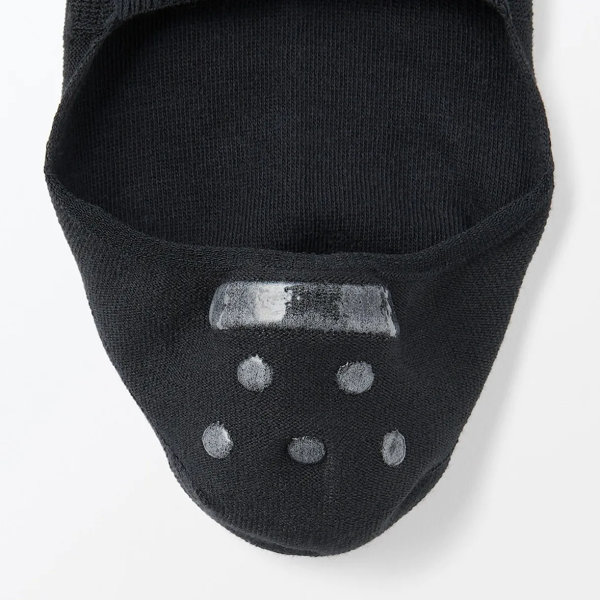 Socquettes fines invisibles avec grip au talon pour homme