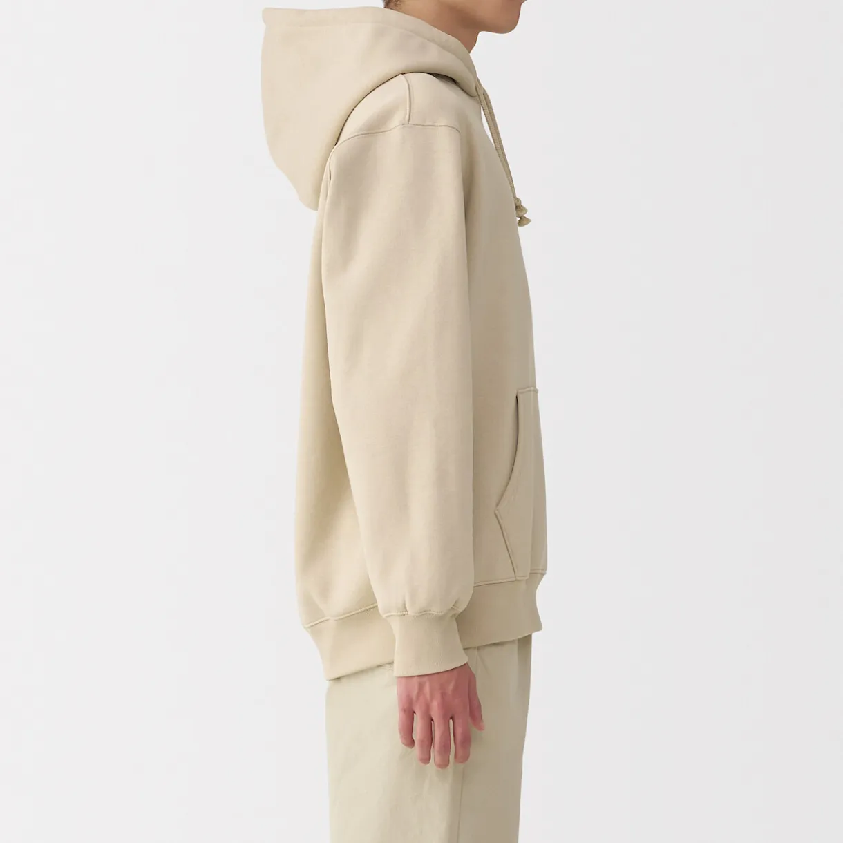 Sweatshirt à capuche en coton mélangé pour homme