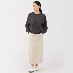 Sweat‐shirt en mélange de coton pour femme