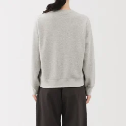 Sweat‐shirt en mélange de coton pour femme