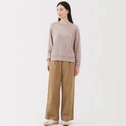Sweat‐shirt en mélange de coton pour femme