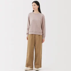Sweat‐shirt en mélange de coton pour femme