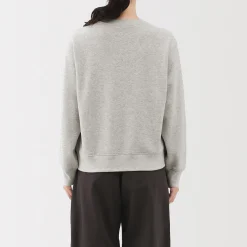 Sweat‐shirt en mélange de coton pour femme