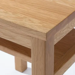 Table de nuit en chêne