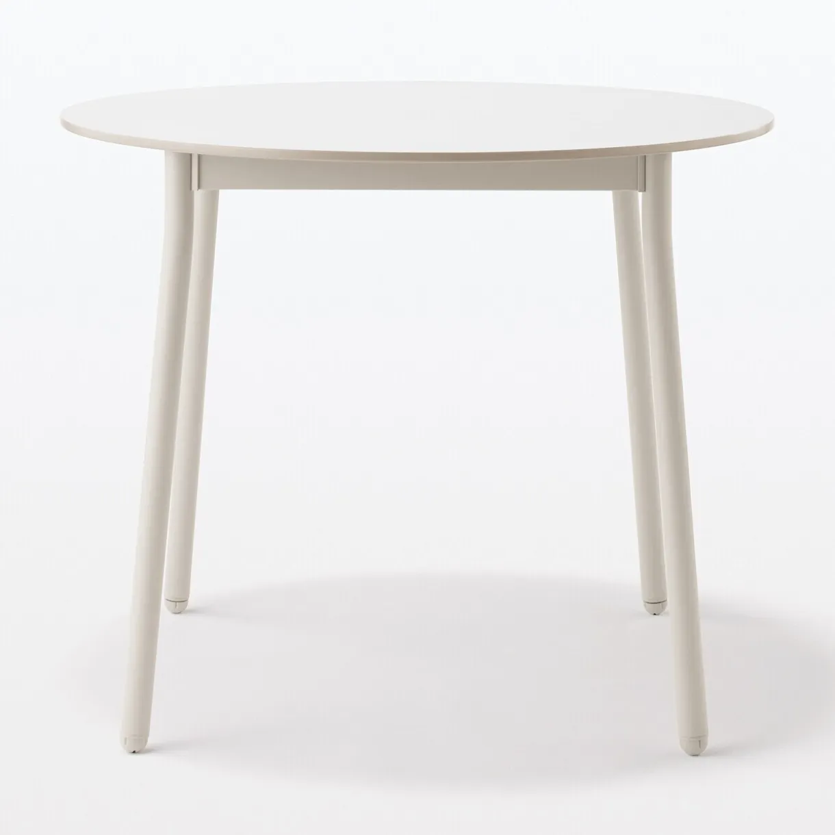 Table en aluminium - Grande - Gris clair