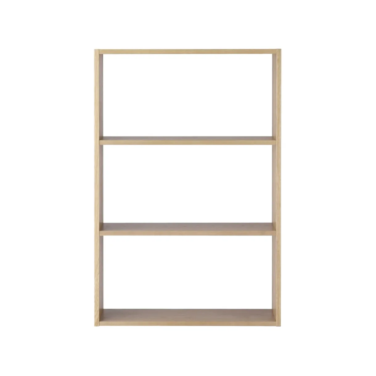 Étagère large en chêne ‐ 3 niveaux (Dont Eco‐part. 1,80 €)
