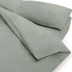 Taie d'oreiller en coton délavé (Lot de 2)