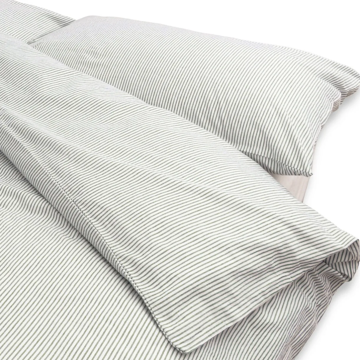 Taie d'oreiller en coton délavé (Lot de 2)
