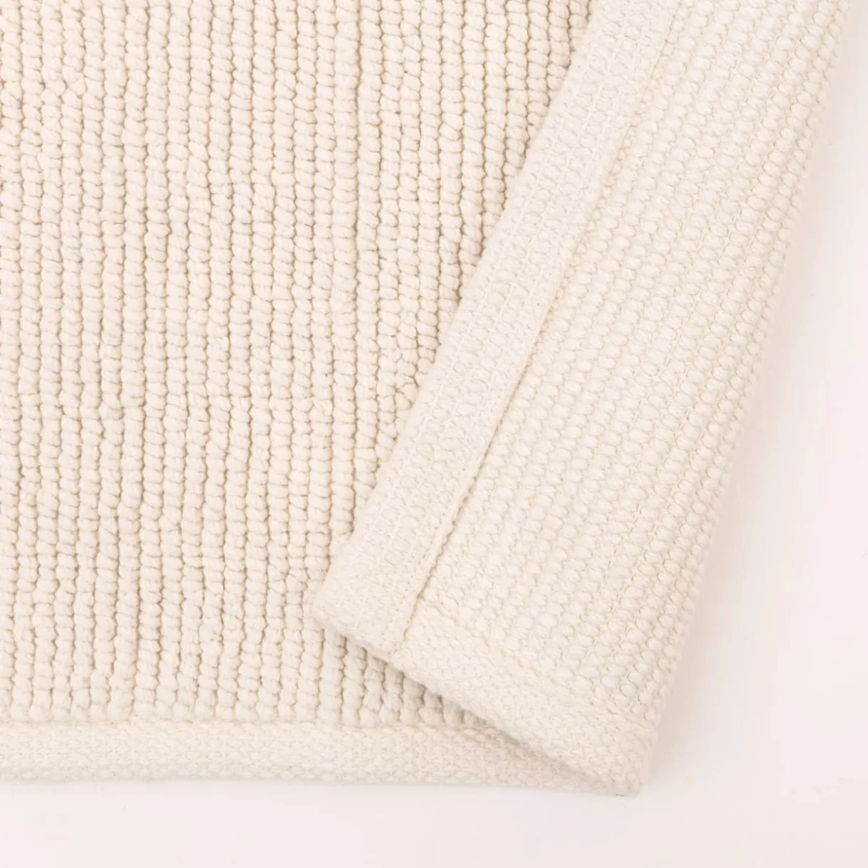 Tapis de bain en velours de coton bio