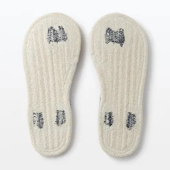 Tongs d'intérieur en coton mélangé