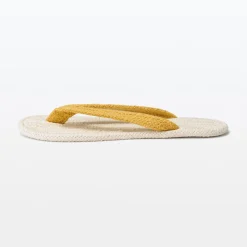 Tongs d'intérieur en coton mélangé