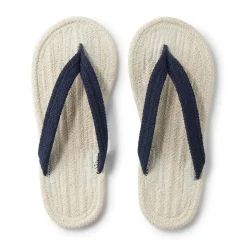 Tongs d'intérieur en coton mélangé