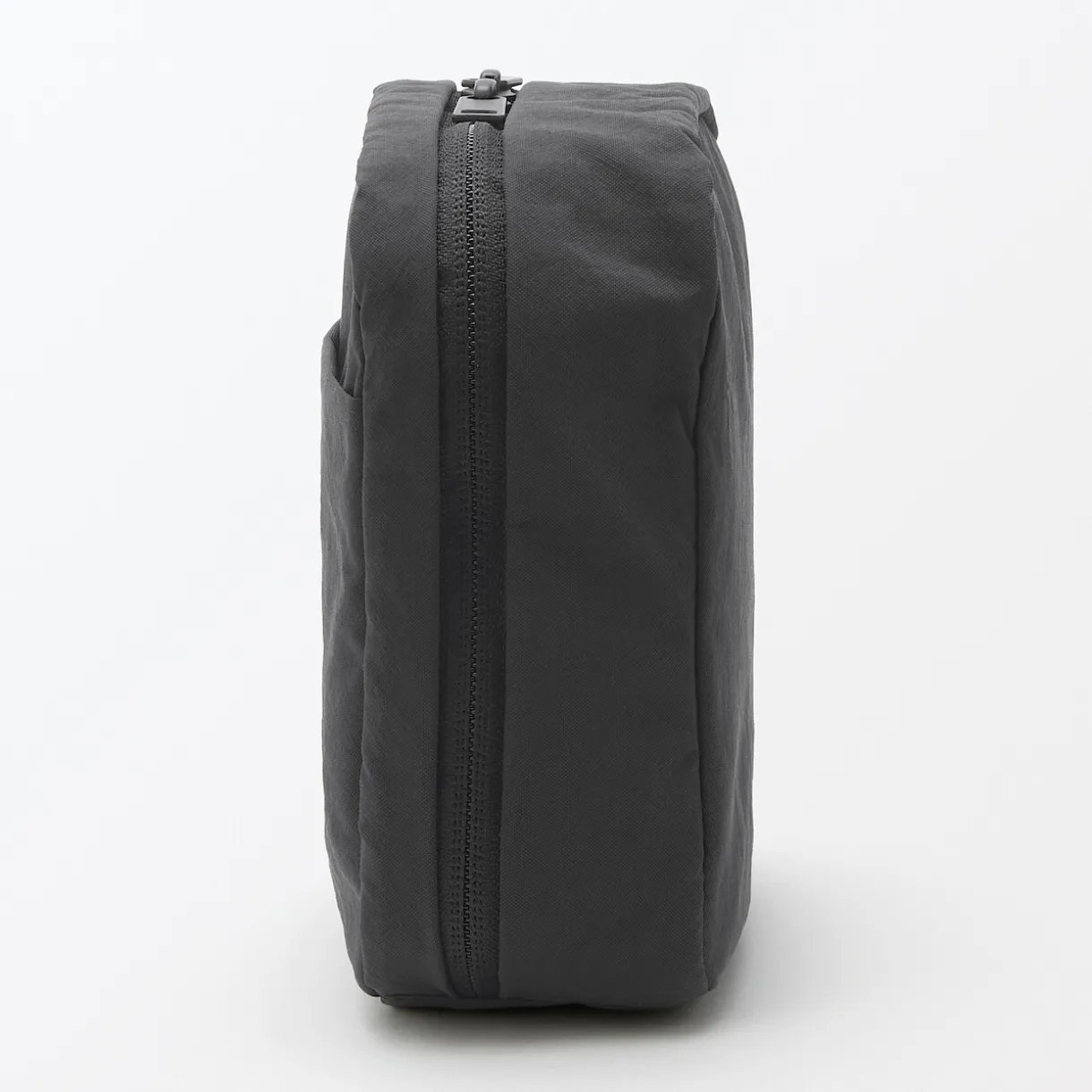 Trousse de maquillage à poser en nylon texturé